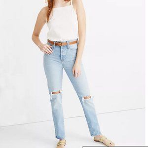 Madewell Light Blue Straight Leg Jeans Size 24